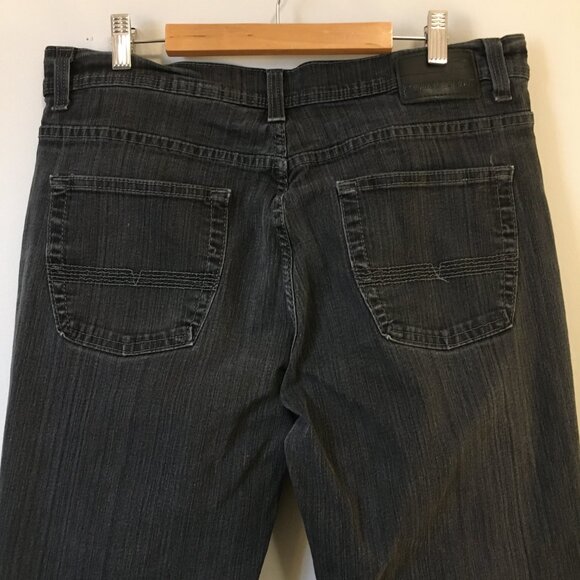 Point Zero Dark Blackish Grey Denim Jeans - Picture 6 of 16